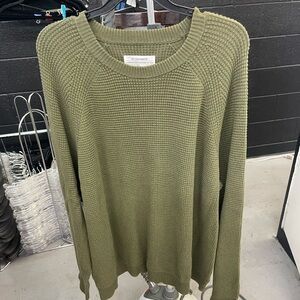 Cooperative Olive Crewneck Men's Sweater